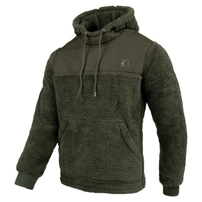 Dark Olive - Lifestyle - Speero Mens Gen 2 Sherpa Fleece Hoodie