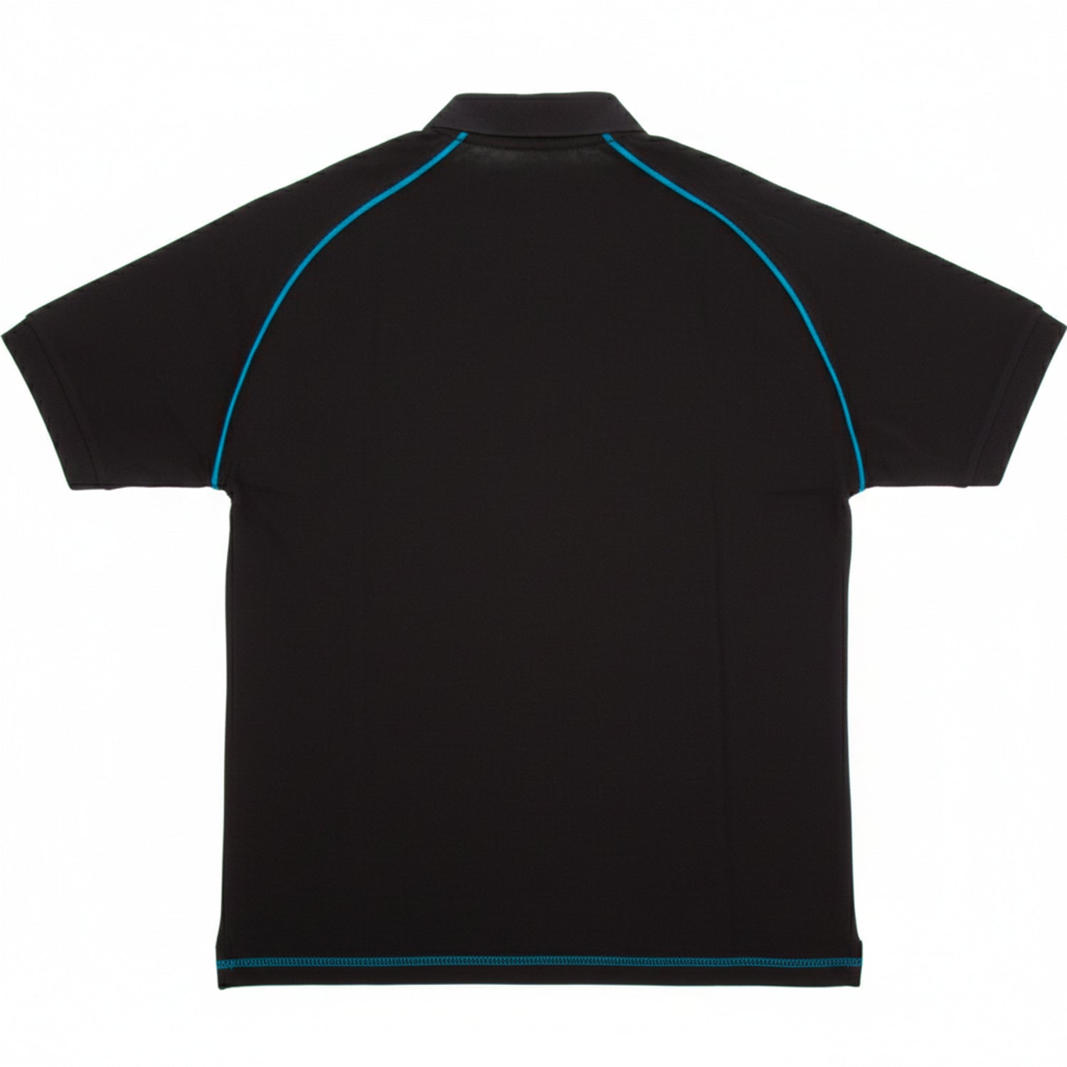 Black - Back - Makita Mens Logo Polo Shirt