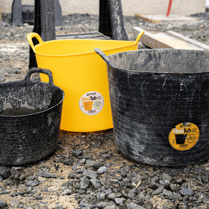 Black - Back - XTrade Flexible 56L Tub