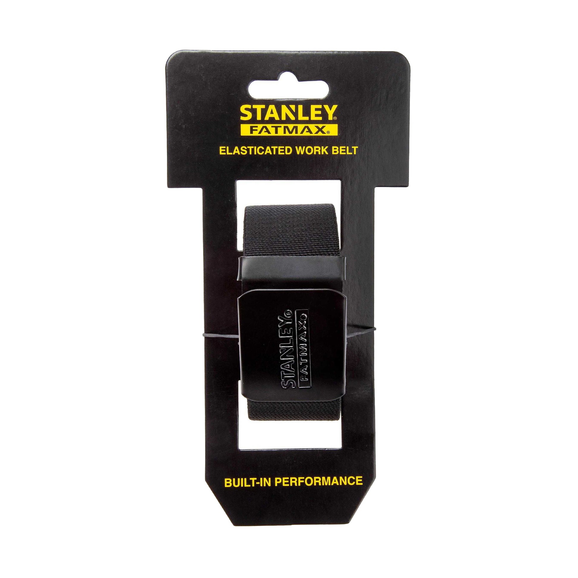 Black - Back - Stanley FatMax Elasticated Work Belt