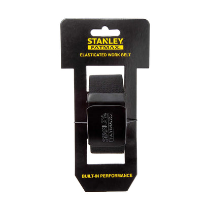 Black - Back - Stanley FatMax Elasticated Work Belt