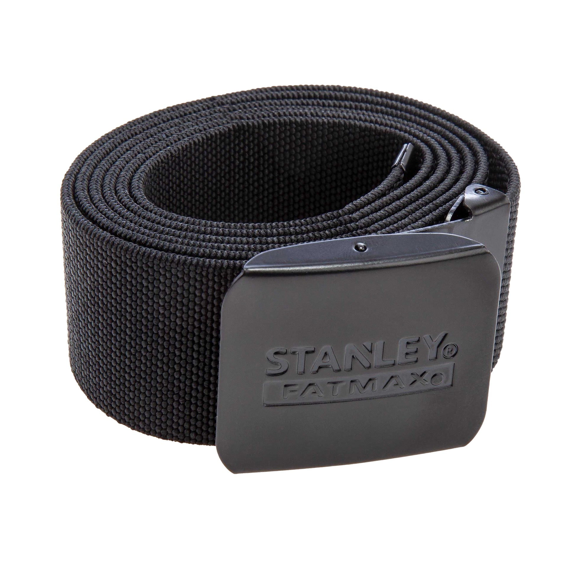 Black - Front - Stanley FatMax Elasticated Work Belt