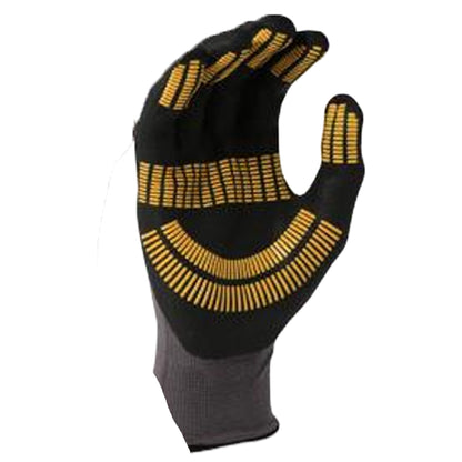 Grey - Back - Predator Gripped Razor Thread Safety Gloves
