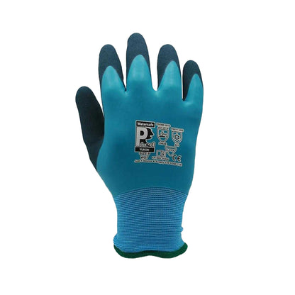 Blue - Back - Predator Yukon Safety Gloves (Pack of 10)