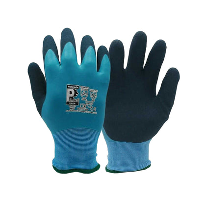 Blue - Front - Predator Yukon Safety Gloves (Pack of 10)