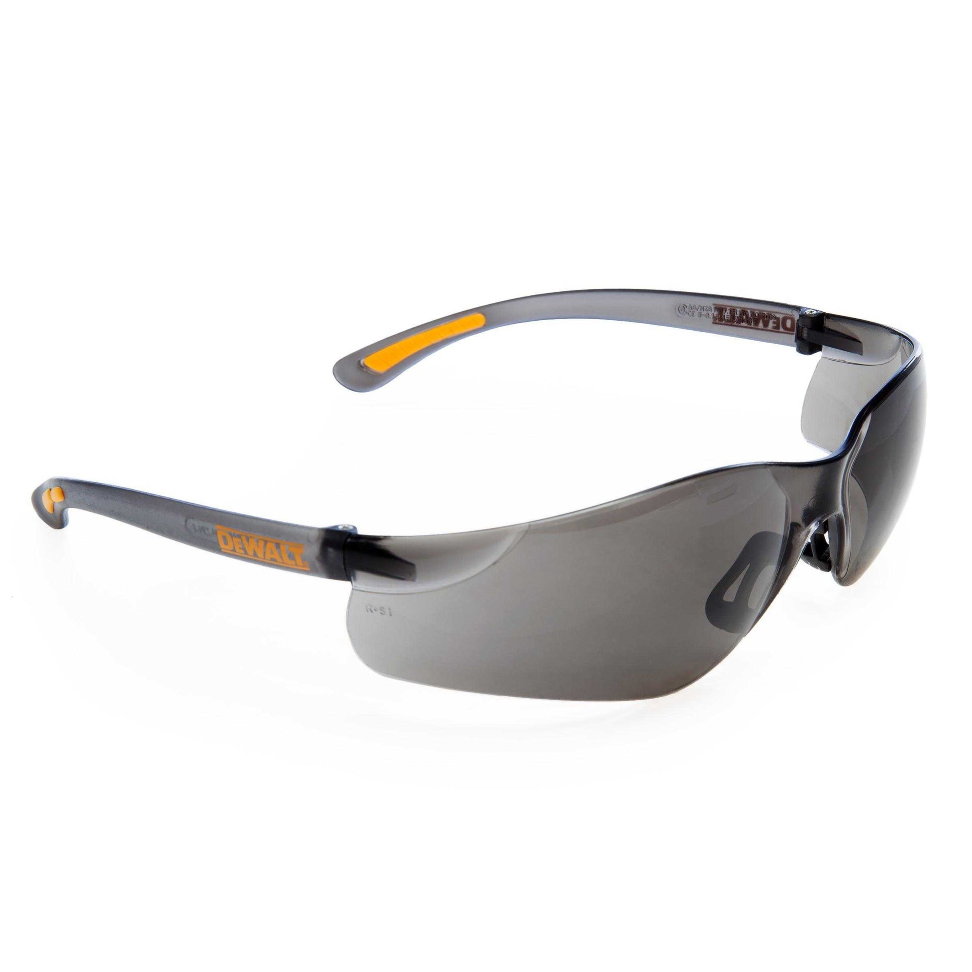 Grey - Front - Dewalt Contractor Pro Safety Glasses