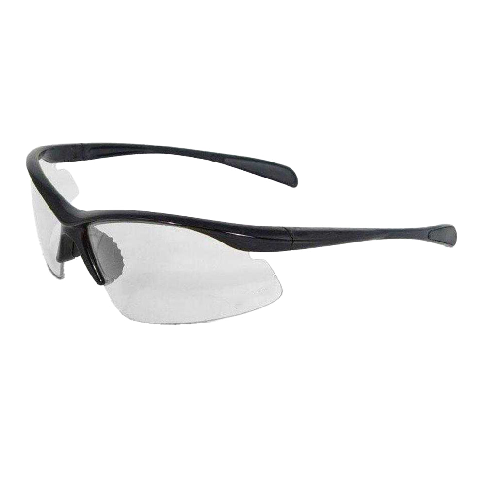 Black-Clear - Back - Stanley Half Frame Safety Glasses