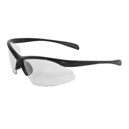 Black-Clear - Back - Stanley Half Frame Safety Glasses