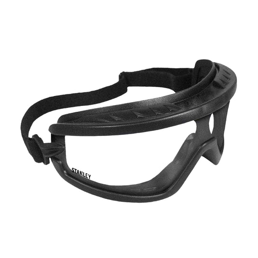 Black - Front - Stanley Safety Goggles