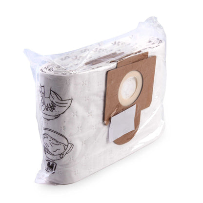 White - Back - V-TUF Vacuum Bag (Pack of 5)