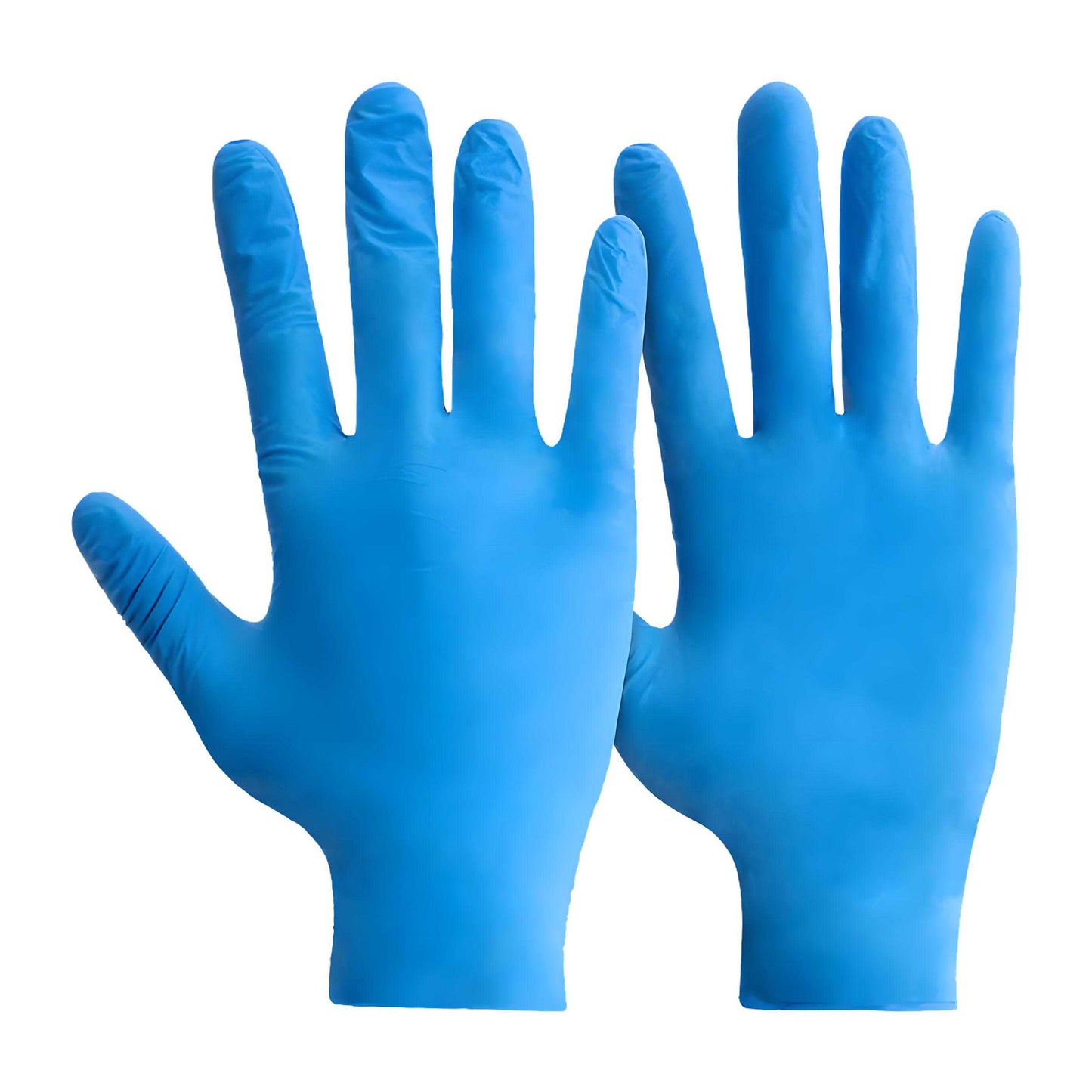 Blue - Back - Predator Mercator Nitrylex Nitrile Gloves (Pack of 100)