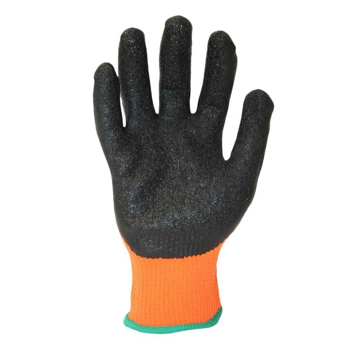 Red-Black - Back - Predator Alaska Watersafe Safety Gloves (Pack of 10)