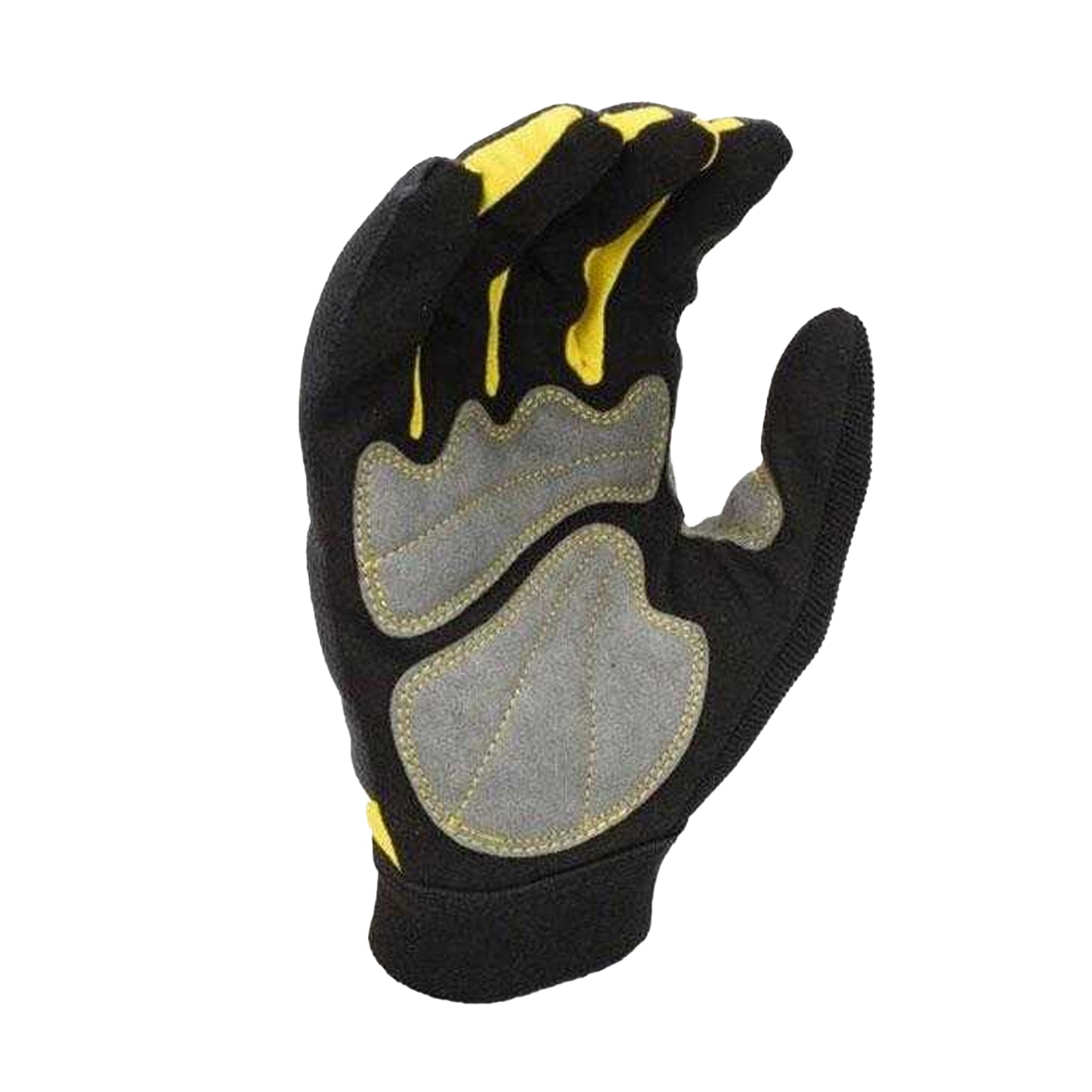 Grey-Yellow - Back - Stanley Performance Work Gloves