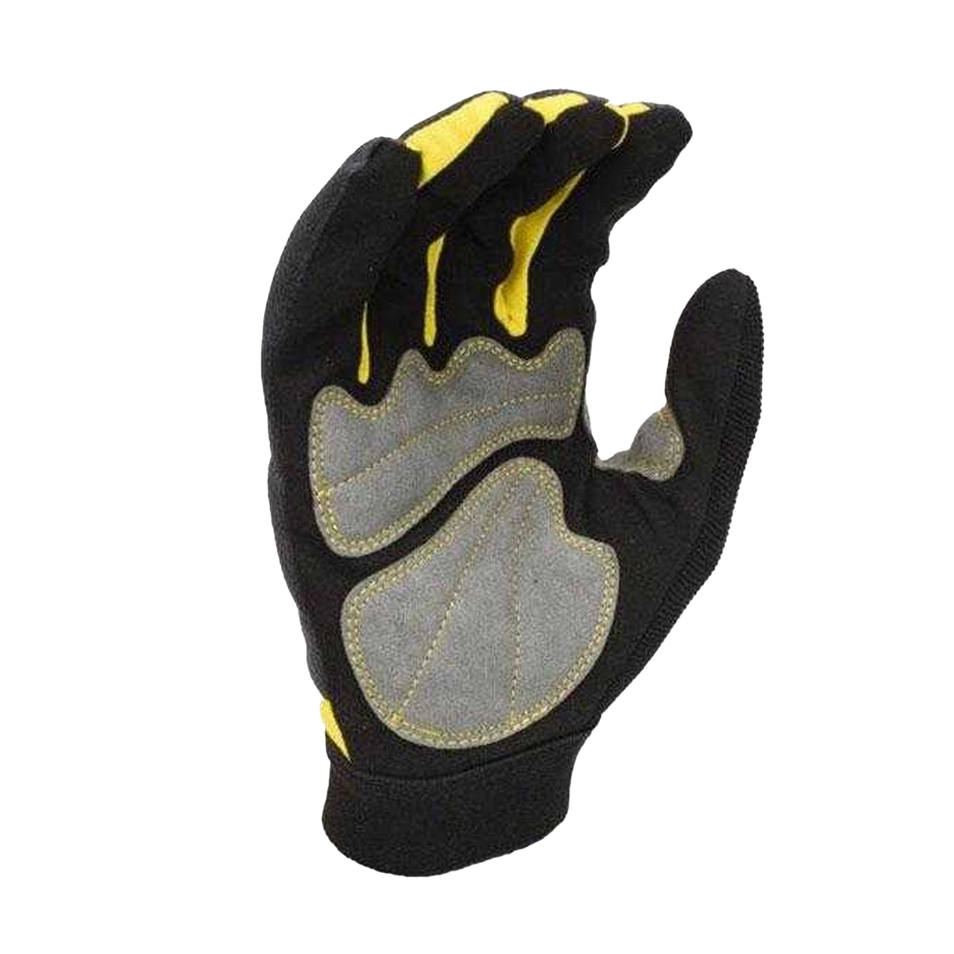 Grey-Yellow - Back - Stanley Performance Work Gloves