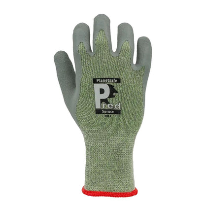 Green - Front - Predator Planetsafe Safety Gloves (Pack of 10)