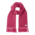 Cerise - Front - TOG24 Unisex Adult Hanlith Ribbed Scarf