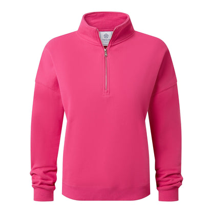 Hibiscus Pink - Front - TOG24 Womens-Ladies Caldene Sweatshirt