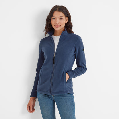 Blue Stone - Front - TOG24 Womens-Ladies Revive Fleece Jacket