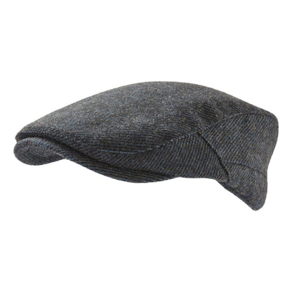 Blue - Front - TOG24 Mens Weighton Marl Knitted Flat Cap