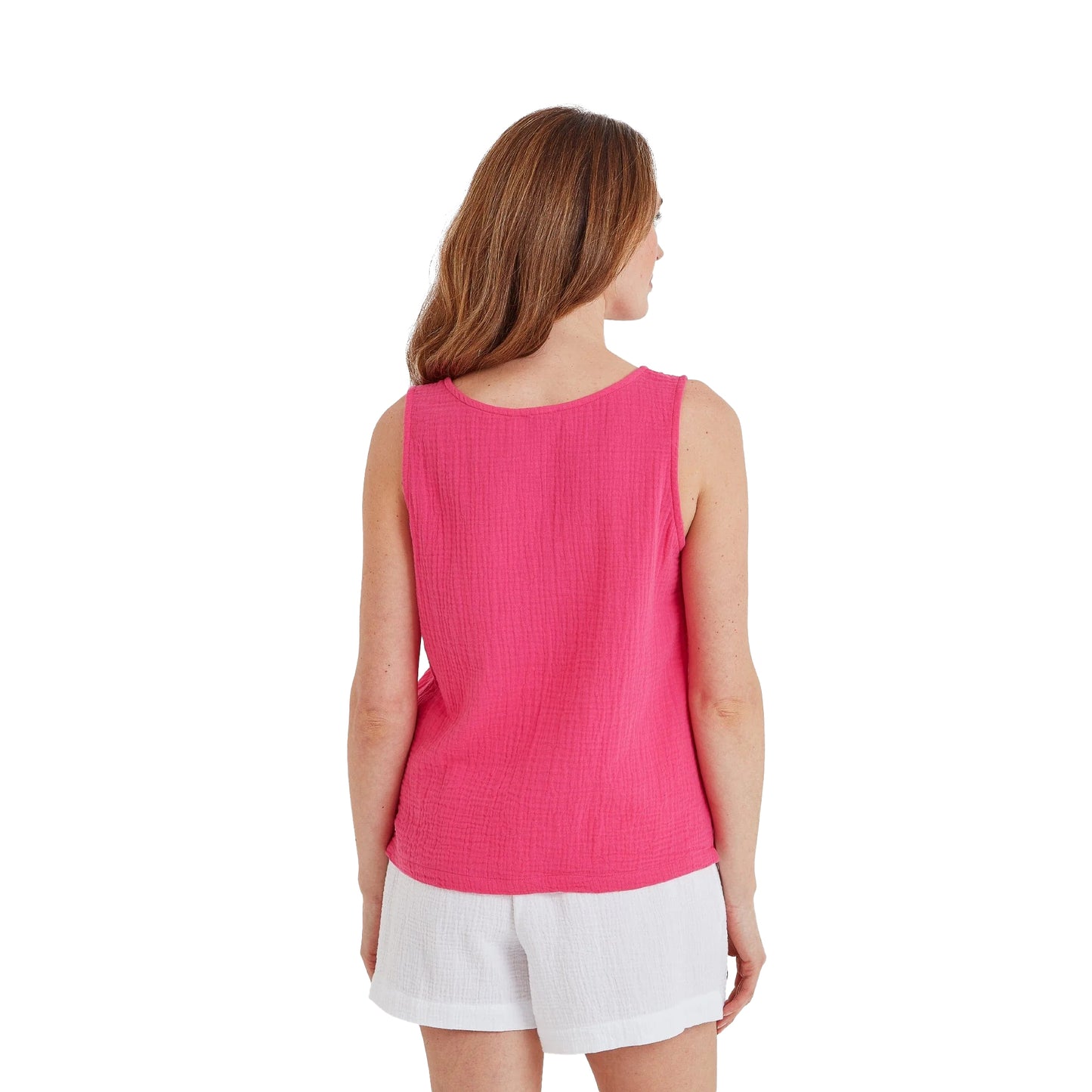 Hibiscus Pink - Back - TOG24 Womens-Ladies Melissa Summer Vest Top