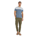 Pastel Blue - Lifestyle - TOG24 Mens Orston Striped T-Shirt