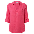 Hibiscus Pink - Front - TOG24 Womens-Ladies Cruise Long-Sleeved Blouse
