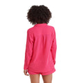 Hibiscus Pink - Back - TOG24 Womens-Ladies Cruise Long-Sleeved Blouse