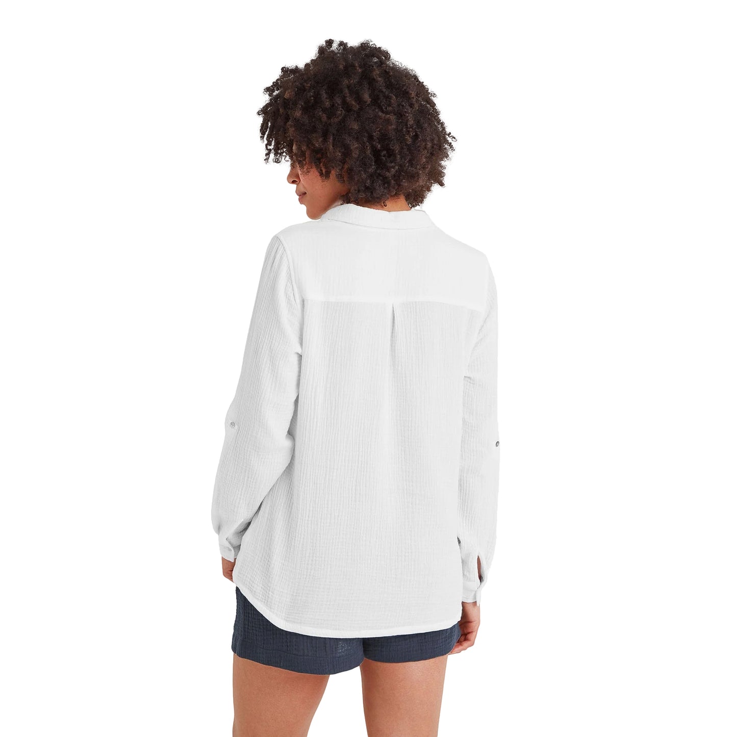 Optic White - Back - TOG24 Womens-Ladies Cruise Long-Sleeved Blouse