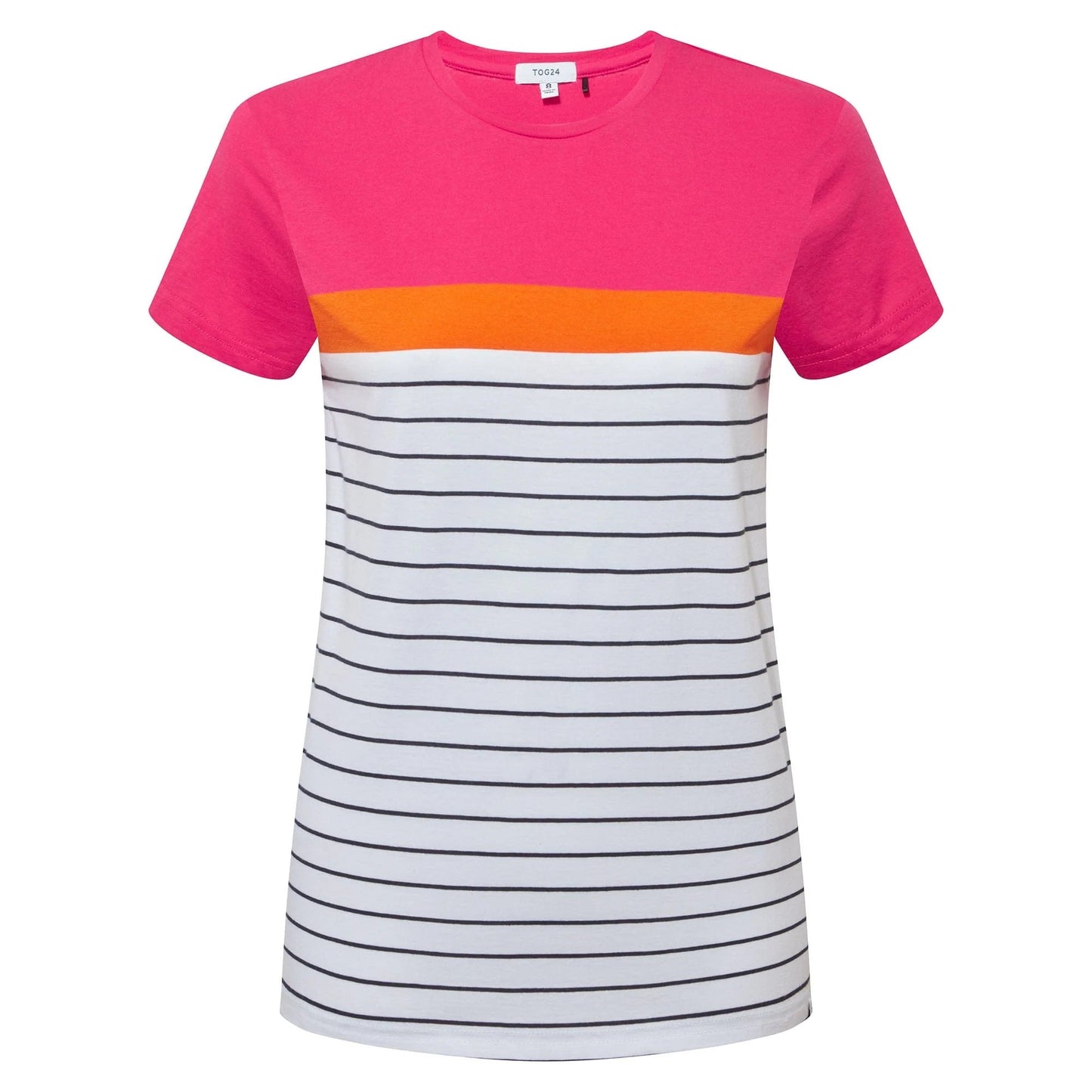 Optic White - Front - TOG24 Womens-Ladies Felicity T-Shirt