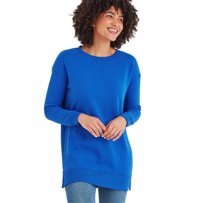 Mykonos Blue - Side - TOG24 Womens-Ladies Michelle Sweatshirt