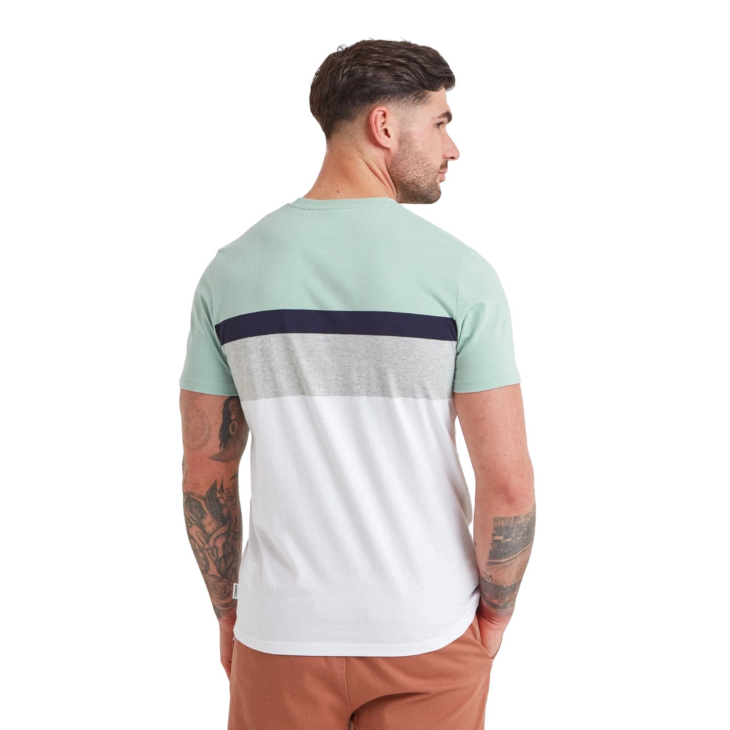 Teal Mist - Back - TOG24 Mens Stolford T-Shirt