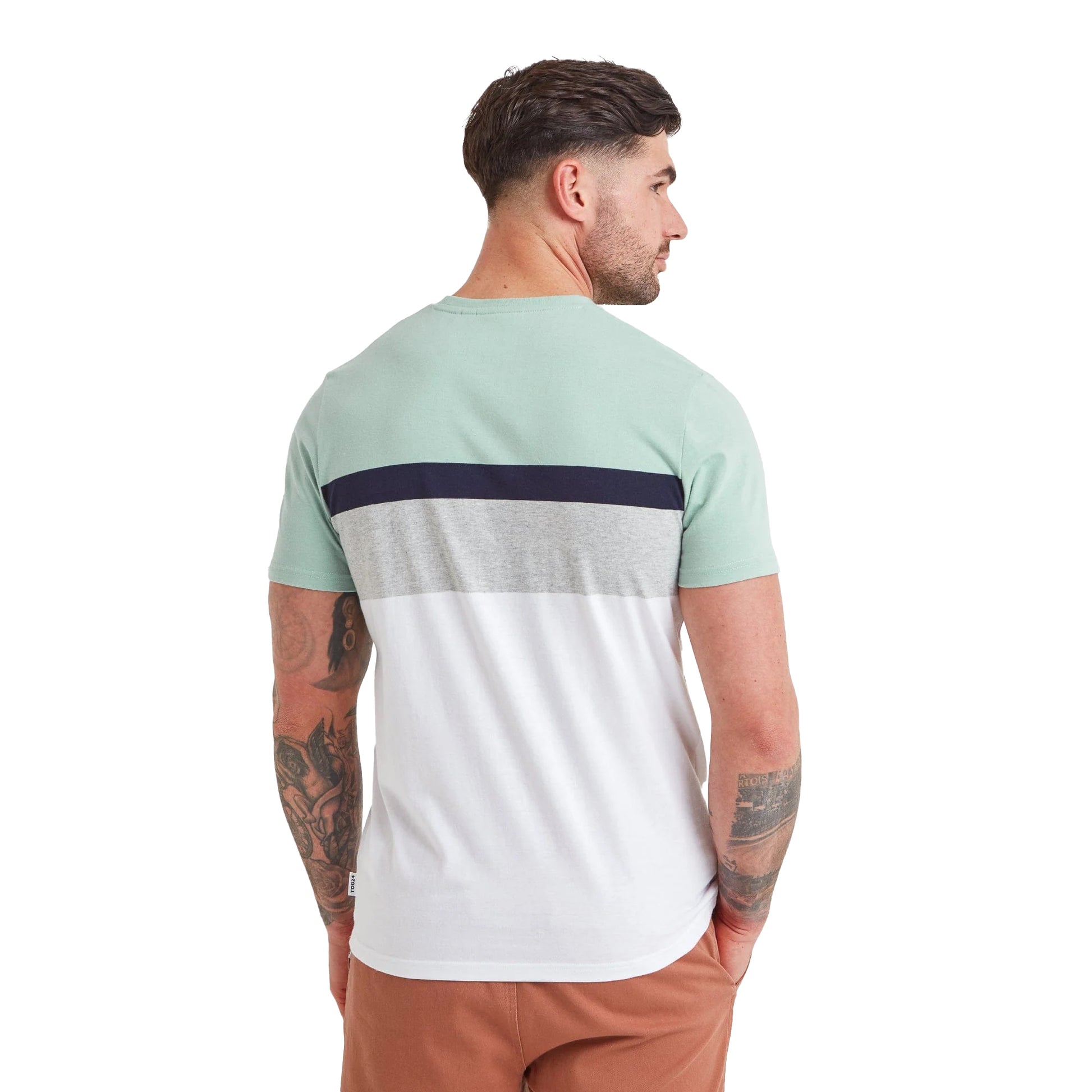 Teal Mist - Back - TOG24 Mens Stolford T-Shirt