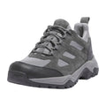 Grey-Light Grey - Front - TOG24 Womens-Ladies Mesa Suede Walking Shoes