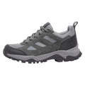 Grey-Light Grey - Side - TOG24 Womens-Ladies Mesa Suede Walking Shoes