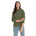 Light Khaki - Lifestyle - TOG24 Womens-Ladies Revive Quarter Zip Fleece Top