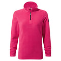Magenta Pink - Front - TOG24 Womens-Ladies Revive Quarter Zip Fleece Top