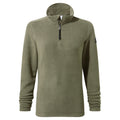 Light Khaki - Front - TOG24 Womens-Ladies Revive Quarter Zip Fleece Top