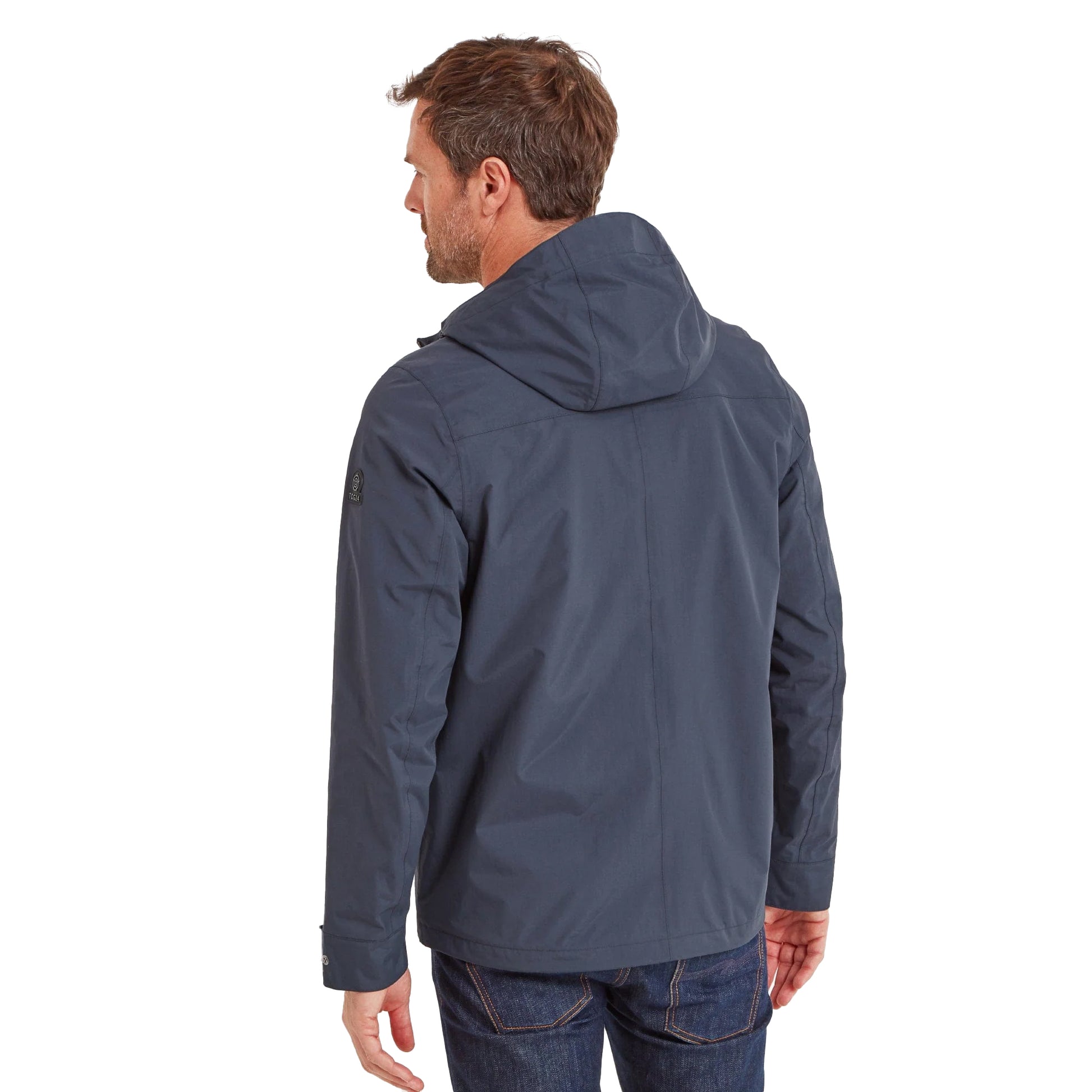 Dark Indigo - Back - TOG24 Mens Jace Waterproof Jacket
