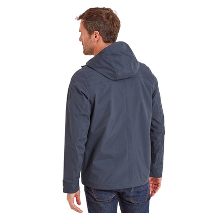 Dark Indigo - Back - TOG24 Mens Jace Waterproof Jacket