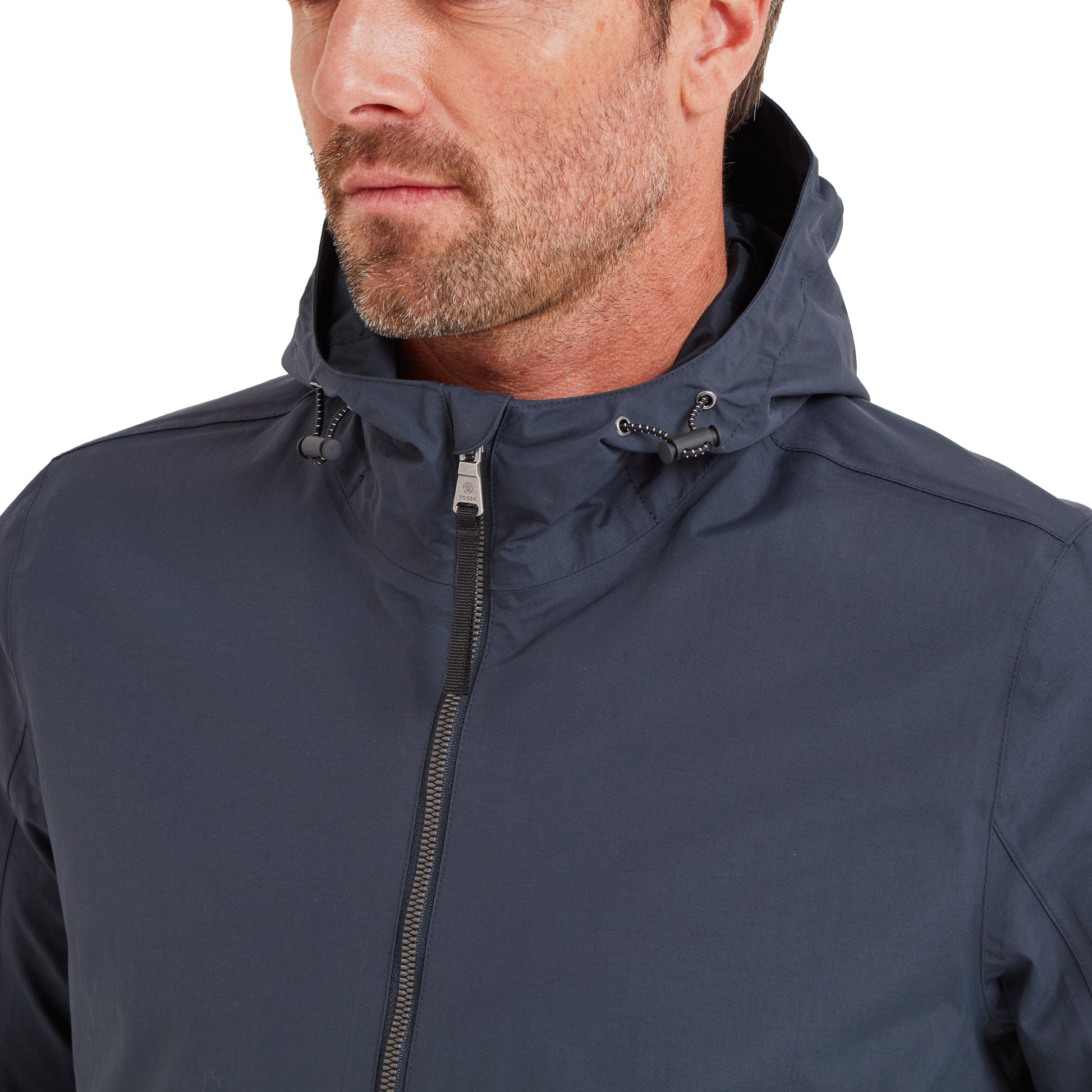 Dark Indigo - Side - TOG24 Mens Jace Waterproof Jacket
