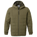 Khaki Green - Front - TOG24 Mens Melbury Quilted Insulated Jacket