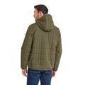 Khaki Green - Back - TOG24 Mens Melbury Quilted Insulated Jacket