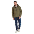 Khaki Green - Pack Shot - TOG24 Mens Melbury Quilted Insulated Jacket