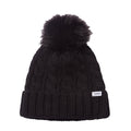 Black - Front - TOG24 Unisex Adult Elias Knitted Beanie