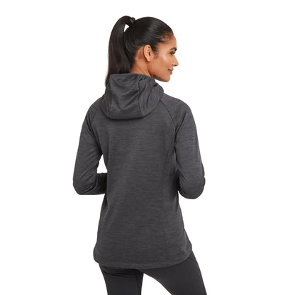 Black - Back - TOG24 Womens-Ladies Adwell Insulated Hybrid Jacket
