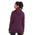 Dark Purple - Back - TOG24 Womens-Ladies Adwell Insulated Hybrid Jacket