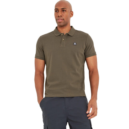 Dark Khaki - Side - TOG24 Mens Aketon Polo Shirt