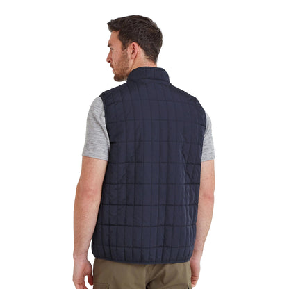 Dark Indigo - Back - TOG24 Mens Ashmore Padded Gilet