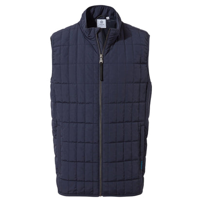 Dark Indigo - Front - TOG24 Mens Ashmore Padded Gilet