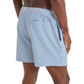 Pastel Blue - Back - TOG24 Mens Micah Stripe Swim Shorts